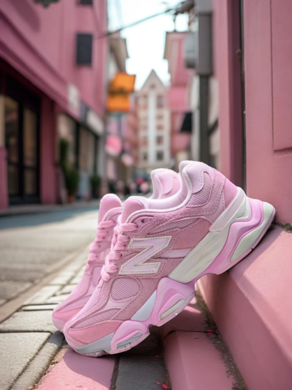 New Balance 9060 Pink Overdye